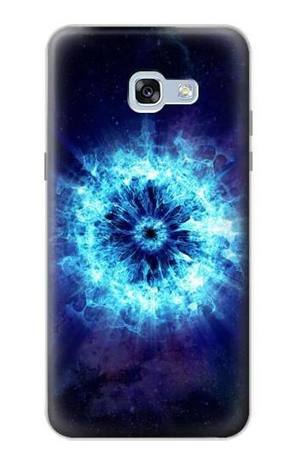 W3549 Shockwave Explosion Hard Case and Leather Flip Case For Samsung Galaxy A5 (2017)