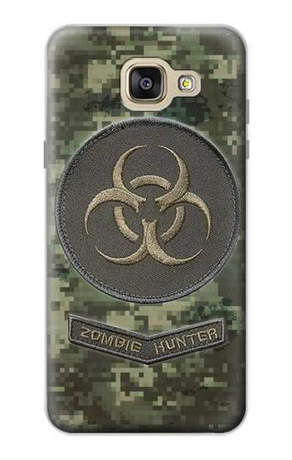 W3468 Biohazard Zombie Hunter Graphic Hard Case and Leather Flip Case For Samsung Galaxy A5 (2016)