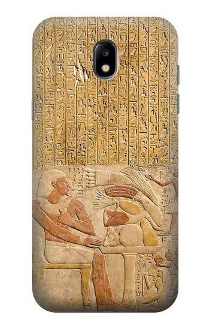 W3398 Egypt Stela Mentuhotep Hard Case and Leather Flip Case For Samsung Galaxy J5 (2017) EU Version