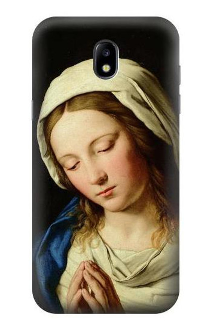 W3476 Virgin Mary Prayer Hard Case and Leather Flip Case For Samsung Galaxy J5 (2017) EU Version