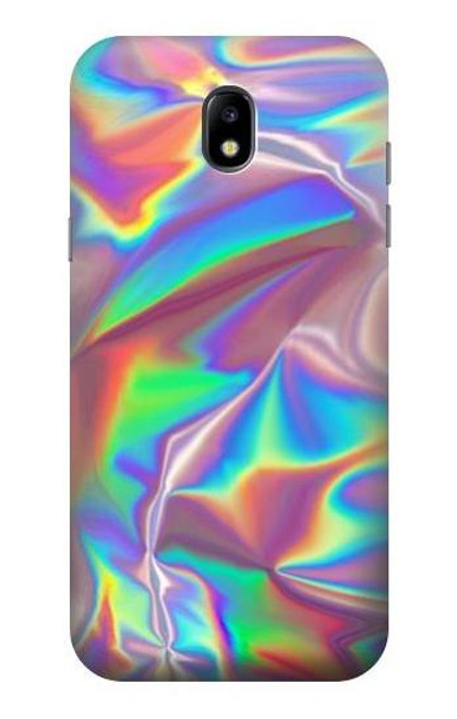 W3597 Holographic Photo Printed Hard Case and Leather Flip Case For Samsung Galaxy J5 (2017) EU Version