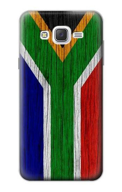 W3464 South Africa Flag Hard Case and Leather Flip Case For Samsung Galaxy J7