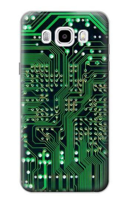 W3392 Electronics Board Circuit Graphic Hard Case and Leather Flip Case For Samsung Galaxy J5 (2016)