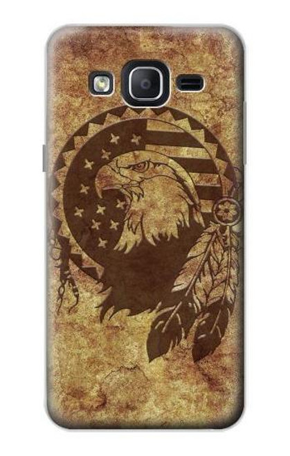 W3378 Native American Hard Case and Leather Flip Case For Samsung Galaxy On5