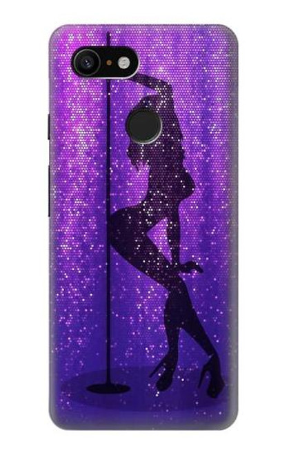 W3400 Pole Dance Hard Case and Leather Flip Case For Google Pixel 3