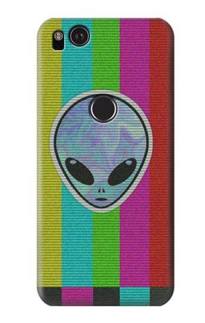 W3437 Alien No Signal Hard Case and Leather Flip Case For Google Pixel 2