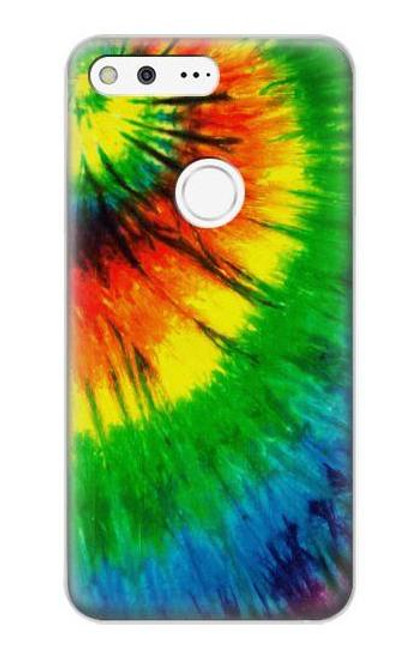 W3422 Tie Dye Hard Case and Leather Flip Case For Google Pixel XL