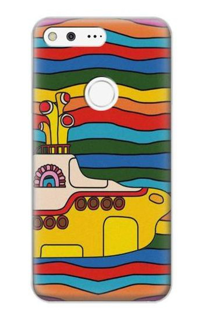 W3599 Hippie Submarine Hard Case and Leather Flip Case For Google Pixel XL