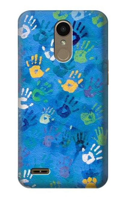 W3403 Hand Print Hard Case and Leather Flip Case For LG K10 (2018), LG K30