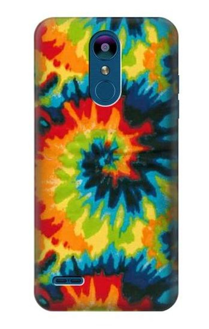 W3459 Tie Dye Hard Case and Leather Flip Case For LG K8 (2018)