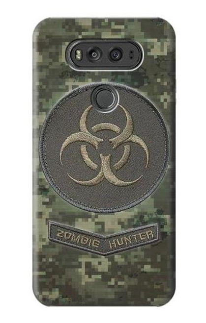 W3468 Biohazard Zombie Hunter Graphic Hard Case and Leather Flip Case For LG V20