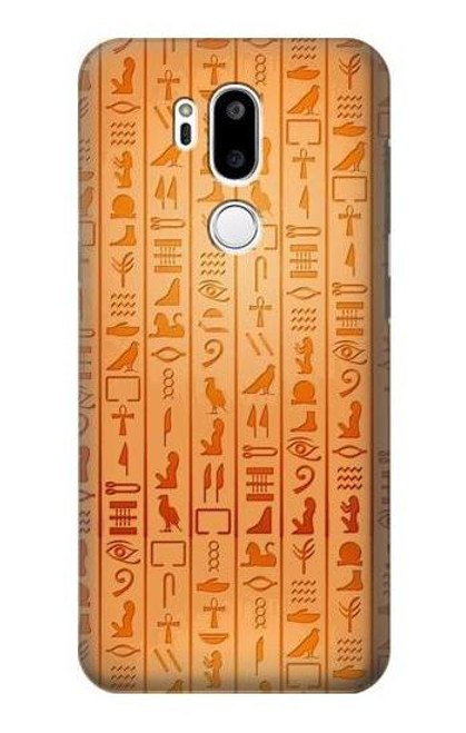 W3440 Egyptian Hieroglyphs Hard Case and Leather Flip Case For LG G7 ThinQ