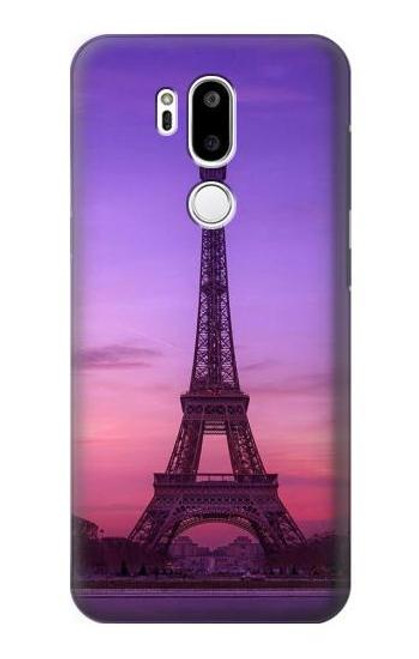 W3447 Eiffel Paris Sunset Hard Case and Leather Flip Case For LG G7 ThinQ