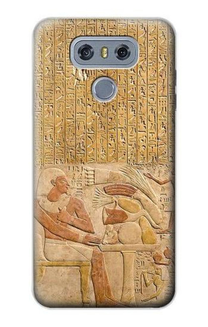 W3398 Egypt Stela Mentuhotep Hard Case and Leather Flip Case For LG G6