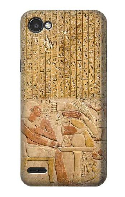 W3398 Egypt Stela Mentuhotep Hard Case and Leather Flip Case For LG Q6