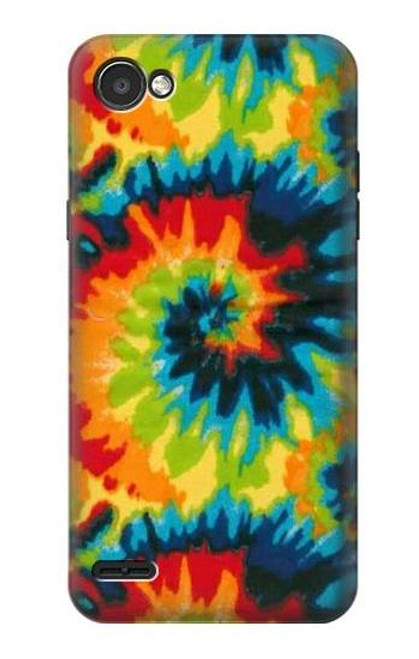 W3459 Tie Dye Hard Case and Leather Flip Case For LG Q6