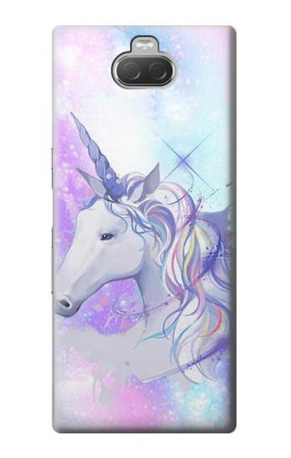 W3375 Unicorn Hard Case and Leather Flip Case For Sony Xperia 10