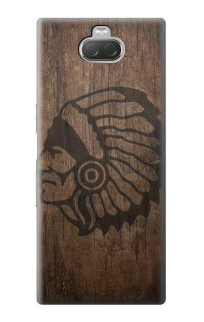 W3443 Indian Head Hard Case and Leather Flip Case For Sony Xperia 10