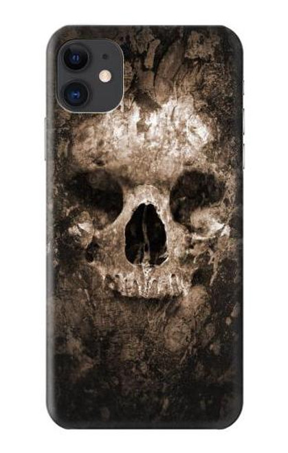 W0552 Skull Hard Case and Leather Flip Case For iPhone 11