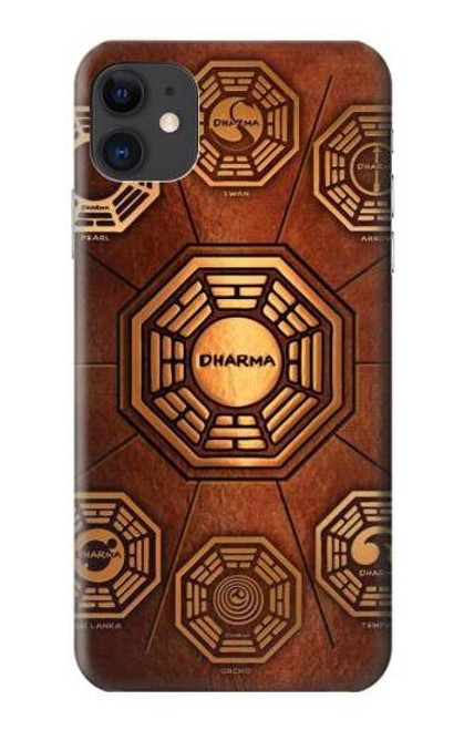 W0851 Dharma Hard Case and Leather Flip Case For iPhone 11