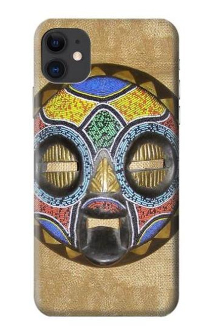 W0965 African Baluba Hard Case and Leather Flip Case For iPhone 11