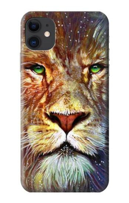 W1354 Lion Hard Case and Leather Flip Case For iPhone 11