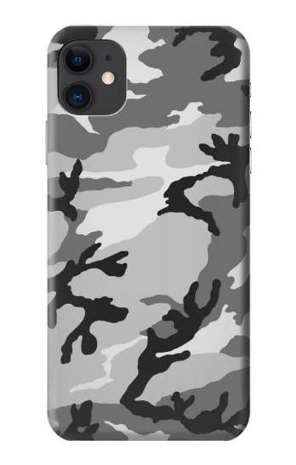 W1721 Snow Camouflage Graphic Printed Hard Case and Leather Flip Case For iPhone 11