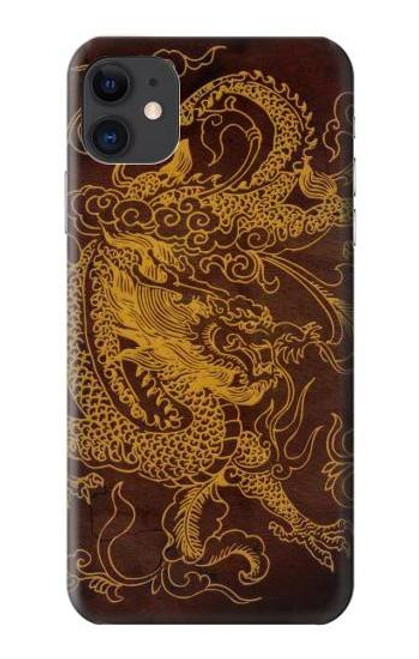 W2911 Chinese Dragon Hard Case and Leather Flip Case For iPhone 11