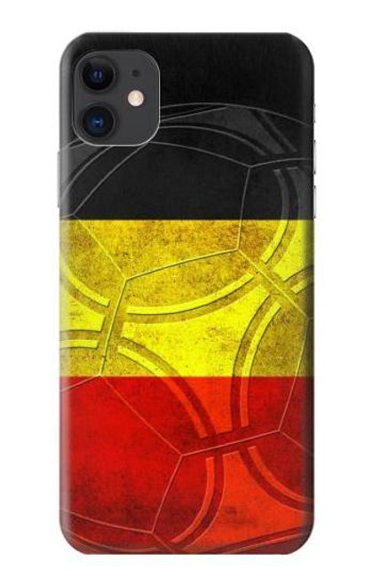 W2965 Belgium Football Soccer Euro 2016 Hard Case and Leather Flip Case For iPhone 11