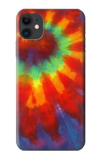 W2985 Colorful Tie Dye Texture Hard Case and Leather Flip Case For iPhone 11