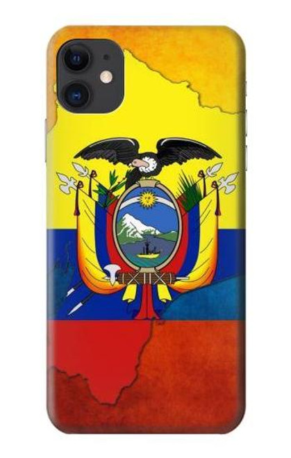 W3020 Ecuador Flag Hard Case and Leather Flip Case For iPhone 11