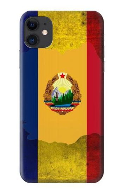 W3021 Romania Flag Hard Case and Leather Flip Case For iPhone 11