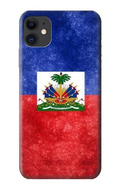 W3022 Haiti Flag Hard Case and Leather Flip Case For iPhone 11