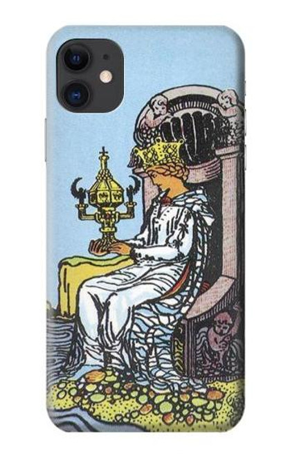 W3067 Tarot Card Queen of Cups Hard Case and Leather Flip Case For iPhone 11