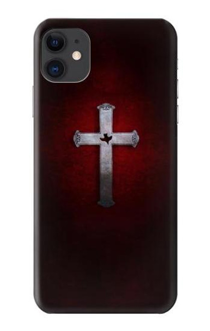 W3160 Christian Cross Hard Case and Leather Flip Case For iPhone 11