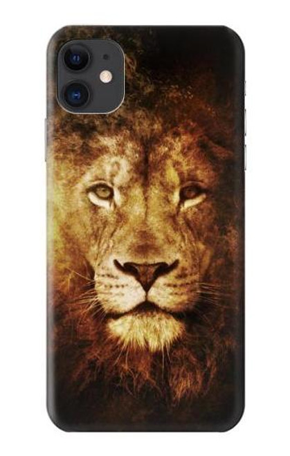 W3182 Lion Hard Case and Leather Flip Case For iPhone 11