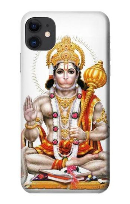 W3186 Lord Hanuman Chalisa Hindi Hindu Hard Case and Leather Flip Case For iPhone 11