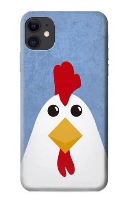 W3254 Chicken Cartoon Hard Case and Leather Flip Case For iPhone 11