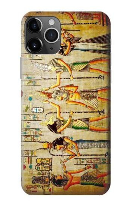W0272 Egypt Wall Art Hard Case and Leather Flip Case For iPhone 11 Pro