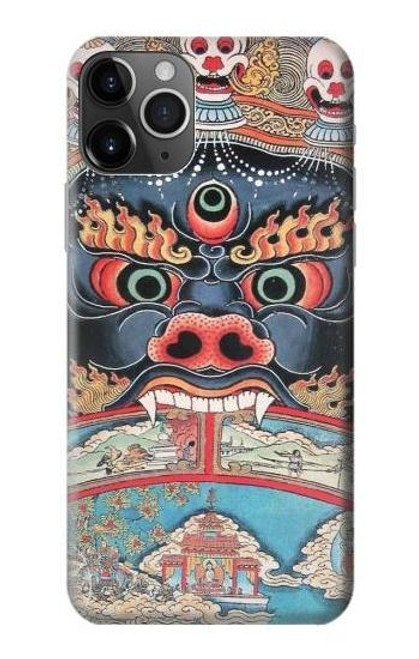 W0572 Tibet Art Hard Case and Leather Flip Case For iPhone 11 Pro
