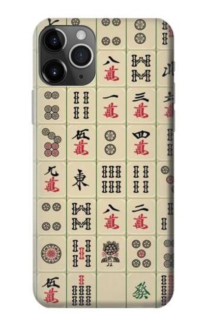 W0802 Mahjong Hard Case and Leather Flip Case For iPhone 11 Pro