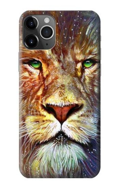 W1354 Lion Hard Case and Leather Flip Case For iPhone 11 Pro