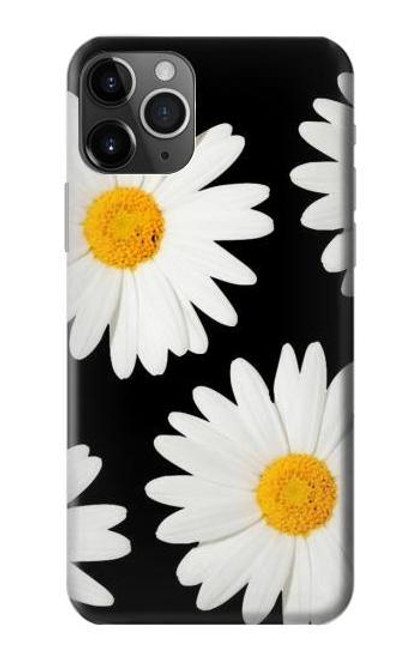 W2477 Daisy flower Hard Case and Leather Flip Case For iPhone 11 Pro