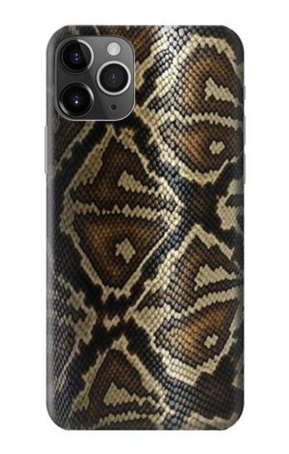 W2712 Anaconda Amazon Snake Skin Graphic Printed Hard Case and Leather Flip Case For iPhone 11 Pro