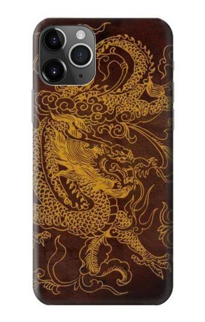 W2911 Chinese Dragon Hard Case and Leather Flip Case For iPhone 11 Pro