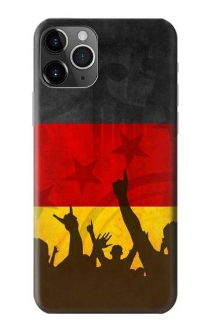 W2966 Germany Football Soccer Euro 2016 Hard Case and Leather Flip Case For iPhone 11 Pro