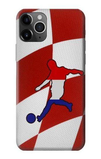 W2993 Croatia Football Soccer Euro 2016 Hard Case and Leather Flip Case For iPhone 11 Pro