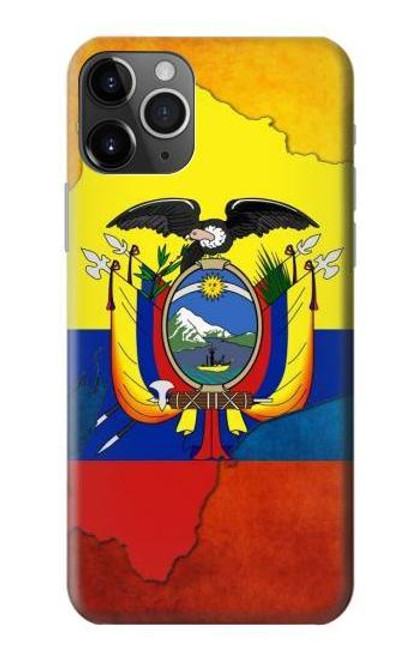 W3020 Ecuador Flag Hard Case and Leather Flip Case For iPhone 11 Pro