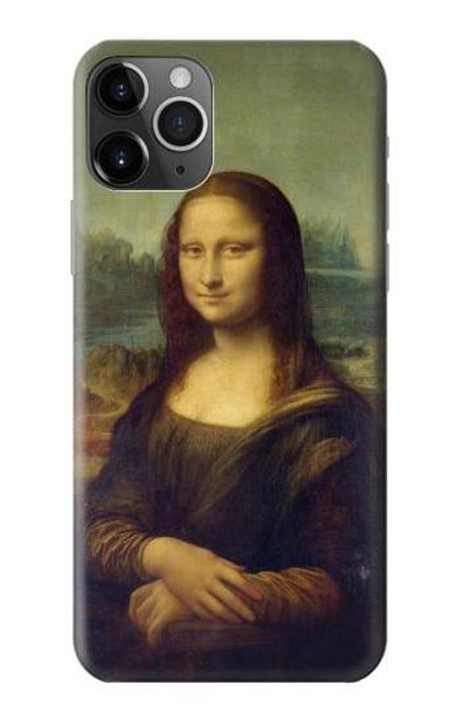 W3038 Mona Lisa Da Vinci Painting Hard Case and Leather Flip Case For iPhone 11 Pro