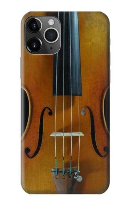 W3234 Violin Hard Case and Leather Flip Case For iPhone 11 Pro